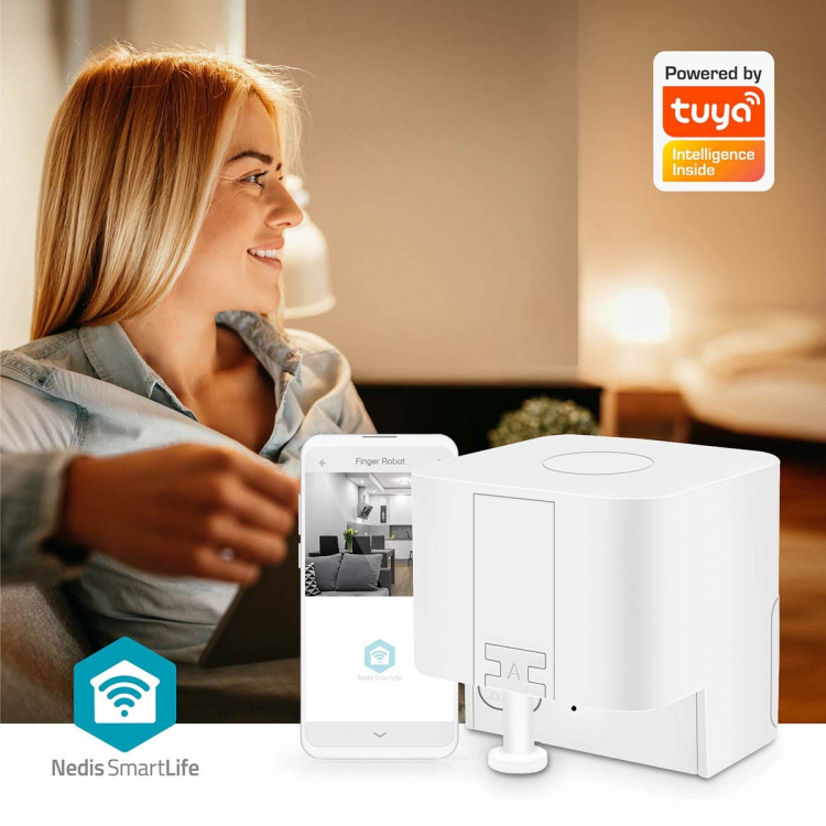 Nedis SmartLife Finger Robot | CR2 | 1000 mAh | Bluetooth® | Kolme erilaista sormea Nedis SmartLife Finger Robot | CR2 | 1000 mAh | Bluetooth® | Kolme erilaista sormea