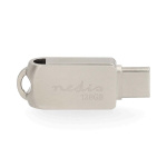 Nedis Muistitikku | 128 GB | USB-A / USB-C™ | Lukunopeus: 110 MB/s | Kirjoitusnopeus: 30 MB/s Nedis Muistitikku | 128 GB | USB-A / USB-C™ | Lukunopeus: 110 MB/s | Kirjoitusnopeus: 30 MB/s