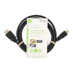 Nedis High Speed HDMI ™ Kaapeli Ethernet | HDMI™ liitin | HDMI™ Mini | 4K@30Hz | 10.2 Gbps | 1.50 m | Pyöreä | PVC | Musta | Label Nedis High Speed HDMI ™ Kaapeli Ethernet | HDMI™ liitin | HDMI™ Mini | 4K@30Hz | 10.2 Gbps | 1.50 m | Pyöreä | PVC | Musta | Label