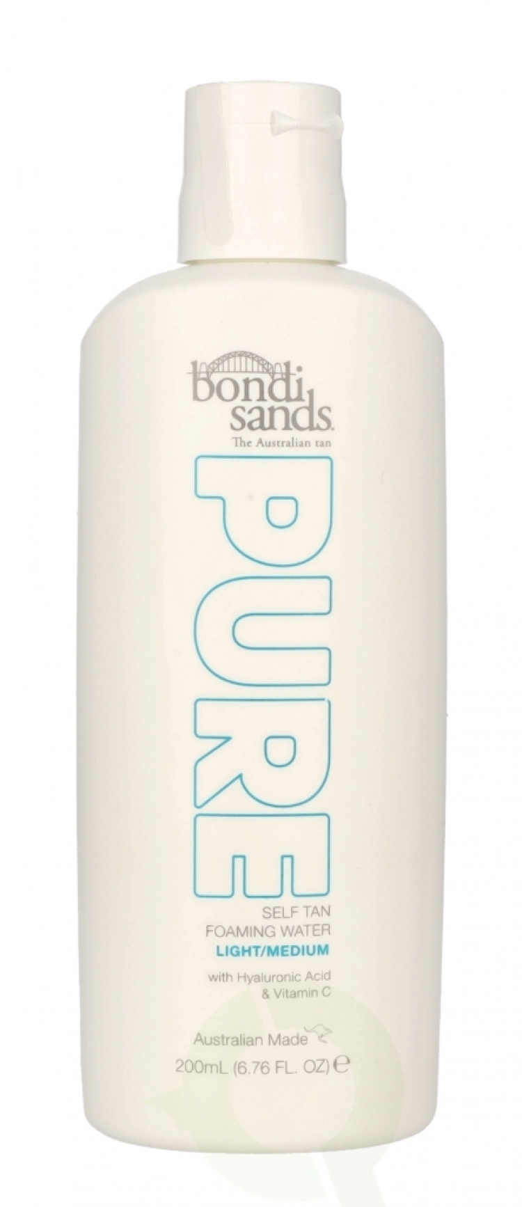 Bondi Sands Pure Self Tan Foaming Water 200 ml Light/Medium