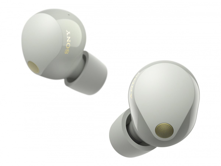 Sony WF-1000XM5 Trådlösa True Wireless-hörlurar Silver