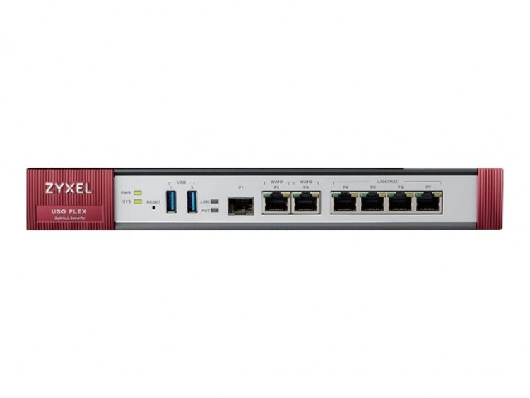 ZyXEL ZyWALL USG FLEX 200 Firewall Rackmountable ZyXEL ZyWALL USG FLEX 200 Firewall Rackmountable