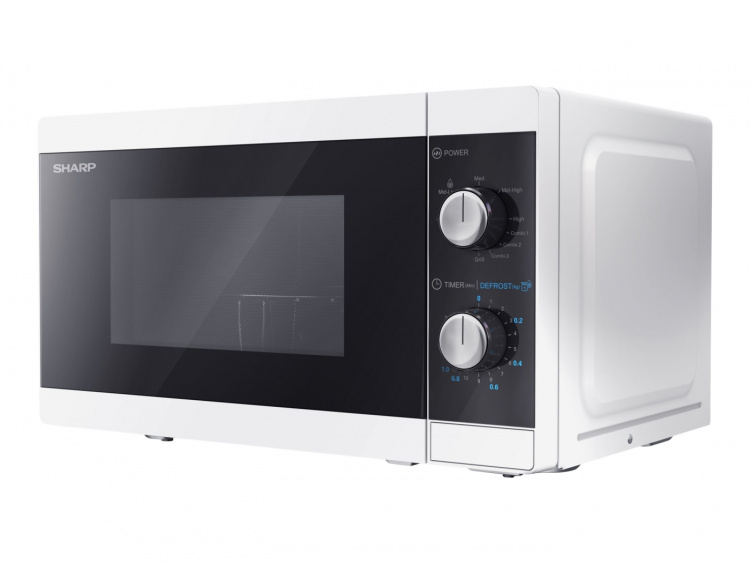 Sharp Microwave with Grill Freestanding 800W 20 liters White/Black