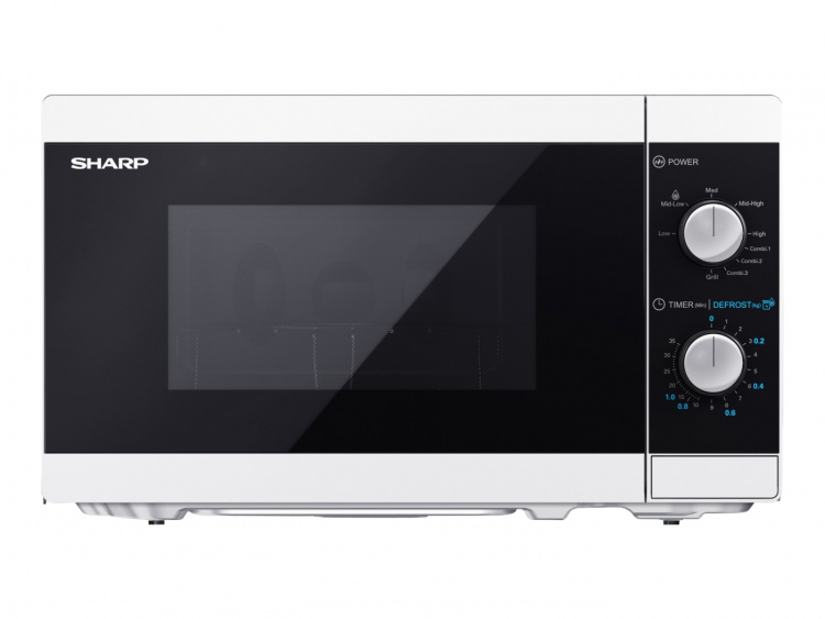 Sharp Microwave with Grill Freestanding 800W 20 liters White/Black