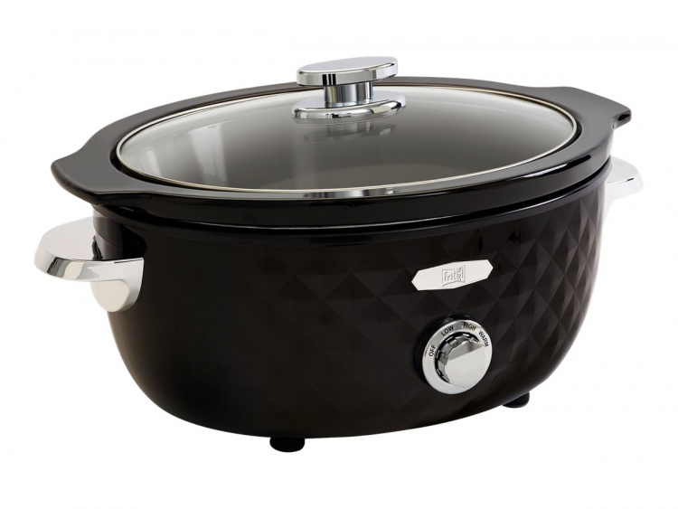 FRITEL Family Slow cooker 5.5liter Black/Chrome FRITEL Family Slow cooker 5.5liter Black/Chrome