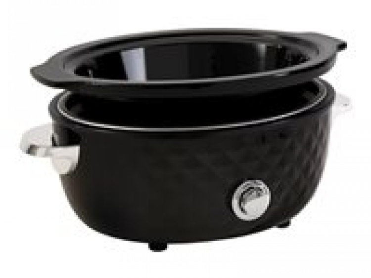 FRITEL Family Slow cooker 5.5liter Black/Chrome FRITEL Family Slow cooker 5.5liter Black/Chrome