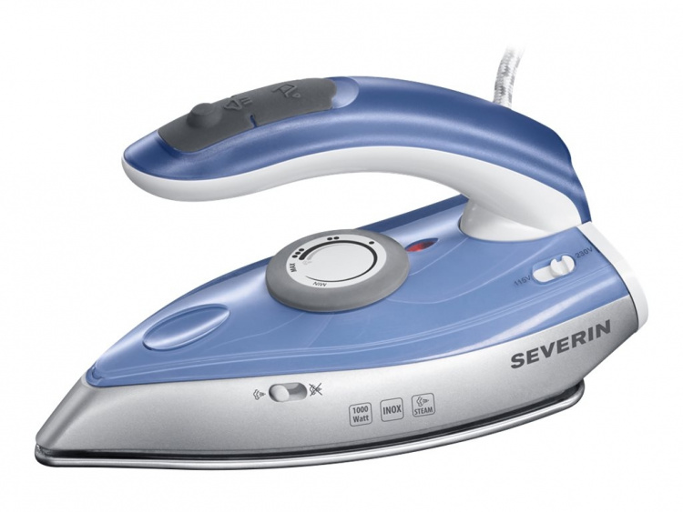 Severin BA 3234 Travel Steam Iron 1000W Blue