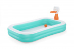 Bestway Familjepool Dunk n Splash 251 x 168 x 102cm Bestway Familjepool Dunk n Splash 251 x 168 x 102cm