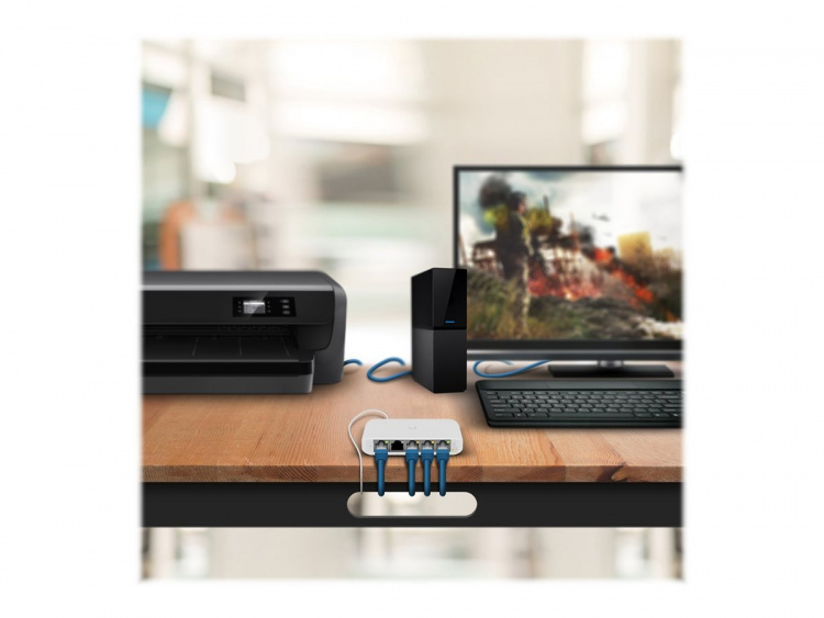 Ubiquiti UniFi Switch USW Flex Mini Switch 5-port Gigabit PoE+