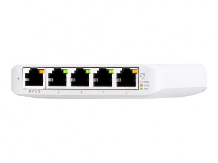 Ubiquiti UniFi Switch USW Flex Mini Switch 5-port Gigabit PoE+