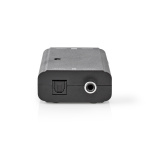 Nedis Digitaalinen Audiomuunnin | Kaksisuuntainen | Audio- / video- / datayhteyksien syöttö: 1x S/PDIF (RCA) Female / 1x Toslink Female | Audio- / video- / datayhteyksien ulostulo: 1x S/PDIF (RCA) Female / 1x TosLink Female | Ohjekirja | Musta Nedis Digitaalinen Audiomuunnin | Kaksisuuntainen | Audio- / video- / datayhteyksien syöttö: 1x S/PDIF (RCA) Female / 1x Toslink Female | Audio- / video- / datayhteyksien ulostulo: 1x S/PDIF (RCA) Female / 1x TosLink Female | Ohjekirja | Musta