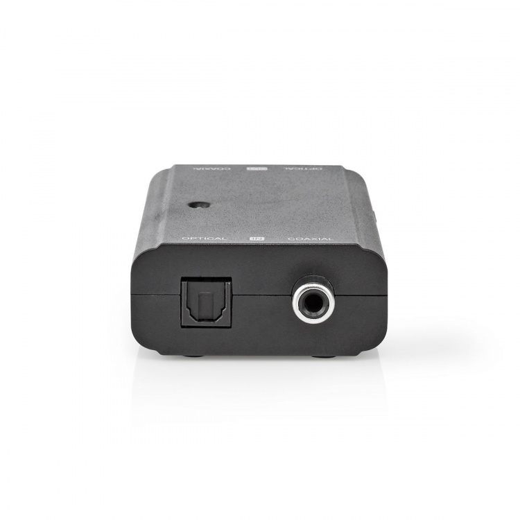 Nedis Digitaalinen Audiomuunnin | Kaksisuuntainen | Audio- / video- / datayhteyksien syöttö: 1x S/PDIF (RCA) Female / 1x Toslink Female | Audio- / video- / datayhteyksien ulostulo: 1x S/PDIF (RCA) Female / 1x TosLink Female | Ohjekirja | Musta Nedis Digitaalinen Audiomuunnin | Kaksisuuntainen | Audio- / video- / datayhteyksien syöttö: 1x S/PDIF (RCA) Female / 1x Toslink Female | Audio- / video- / datayhteyksien ulostulo: 1x S/PDIF (RCA) Female / 1x TosLink Female | Ohjekirja | Musta