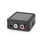 Nedis Digitaalinen Audiomuunnin | Yksisuuntainen | Audio- / video- / datayhteyksien syöttö: HDMI™ Input | Audio- / video- / datayhteyksien ulostulo: 1x 3.5 mm / 2x (2x RCA Female) | Automaattinen | Antrasiitti