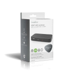 Nedis Digitaalinen Audiomuunnin | Kaksisuuntainen | Audio- / video- / datayhteyksien syöttö: DC Power / 1x HDMI™ Input | Audio- / video- / datayhteyksien ulostulo: 2x HDMI™ Output | Automaattinen | Antrasiitti Nedis Digitaalinen Audiomuunnin | Kaksisuuntainen | Audio- / video- / datayhteyksien syöttö: DC Power / 1x HDMI™ Input | Audio- / video- / datayhteyksien ulostulo: 2x HDMI™ Output | Automaattinen | Antrasiitti