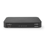 Nedis Digitaalinen Audiomuunnin | Kaksisuuntainen | Audio- / video- / datayhteyksien syöttö: DC Power / 1x HDMI™ Input | Audio- / video- / datayhteyksien ulostulo: 1x 3.5 mm / 1x TosLink / 3x HDMI™ Output | Automaattinen / Painonappi | Antrasiitti Nedis Digitaalinen Audiomuunnin | Kaksisuuntainen | Audio- / video- / datayhteyksien syöttö: DC Power / 1x HDMI™ Input | Audio- / video- / datayhteyksien ulostulo: 1x 3.5 mm / 1x TosLink / 3x HDMI™ Output | Automaattinen / Painonappi | Antrasiitti