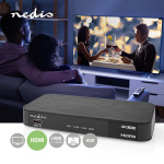 Nedis Digitaalinen Audiomuunnin | Kaksisuuntainen | Audio- / video- / datayhteyksien syöttö: DC Power / 1x HDMI™ Input | Audio- / video- / datayhteyksien ulostulo: 1x 3.5 mm / 1x TosLink / 3x HDMI™ Output | Automaattinen / Painonappi | Antrasiitti Nedis Digitaalinen Audiomuunnin | Kaksisuuntainen | Audio- / video- / datayhteyksien syöttö: DC Power / 1x HDMI™ Input | Audio- / video- / datayhteyksien ulostulo: 1x 3.5 mm / 1x TosLink / 3x HDMI™ Output | Automaattinen / Painonappi | Antrasiitti