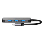 Nedis USB-keskitin | 1x USB-C™ | 4x USB A Female | 4-Porttinen port(s) | USB 3.2 Gen 1 | USB Virta | 5 Gbps Nedis USB-keskitin | 1x USB-C™ | 4x USB A Female | 4-Porttinen port(s) | USB 3.2 Gen 1 | USB Virta | 5 Gbps