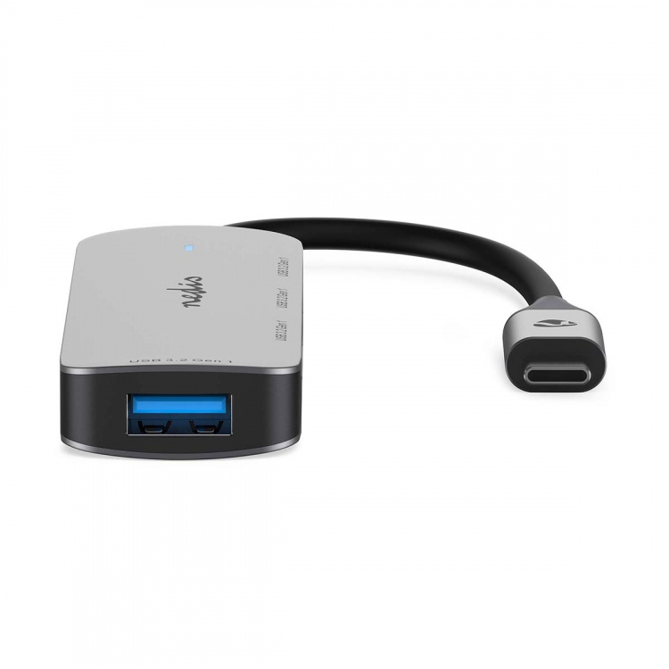 Nedis USB-keskitin | 1x USB-C™ | 4x USB A Female | 4-Porttinen port(s) | USB 3.2 Gen 1 | USB Virta | 5 Gbps Nedis USB-keskitin | 1x USB-C™ | 4x USB A Female | 4-Porttinen port(s) | USB 3.2 Gen 1 | USB Virta | 5 Gbps