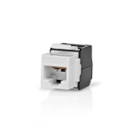 Nedis Keystone | CAT6 | RJ45 Naaras | U/UTP | ABS-Muovi | Laatikko
