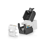 Nedis Keystone | CAT6 | RJ45 Naaras | U/UTP | ABS-Muovi | Laatikko