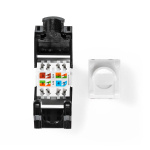 Nedis Keystone | CAT6 | RJ45 Naaras | U/UTP | ABS-Muovi | Laatikko