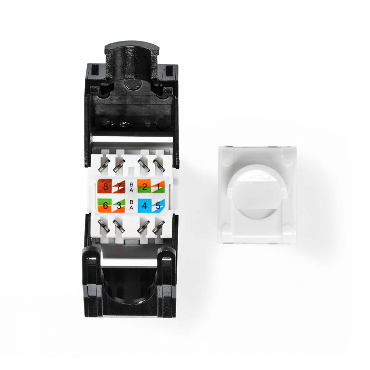 Nedis Keystone | CAT6 | RJ45 Naaras | U/UTP | ABS-Muovi | Laatikko