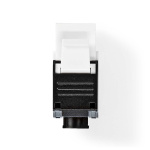 Nedis Keystone | CAT6a | RJ45 Naaras | U/UTP | ABS-Muovi | Laatikko