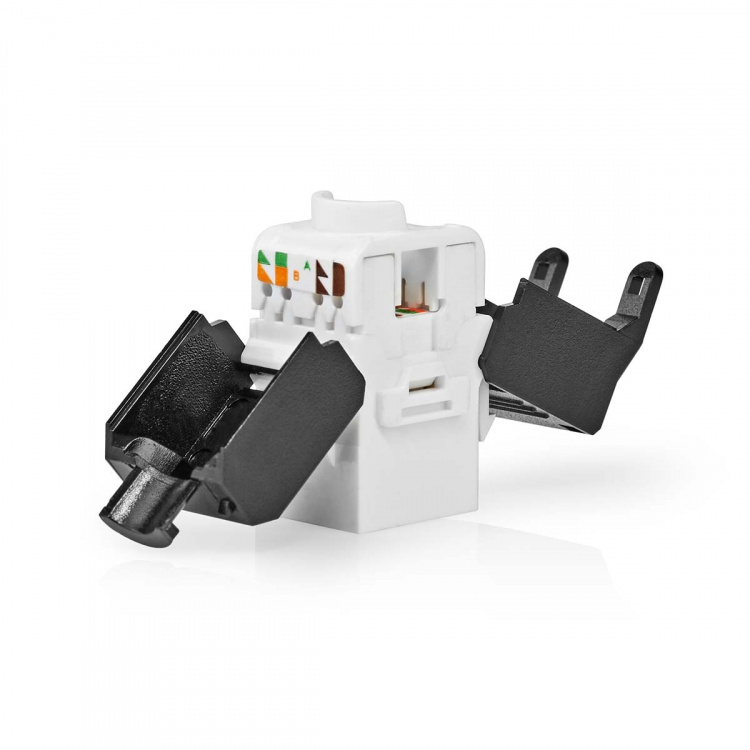 Nedis Keystone | CAT6a | RJ45 Naaras | U/UTP | ABS-Muovi | Laatikko
