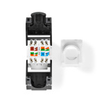 Nedis Keystone | CAT6a | RJ45 Naaras | U/UTP | ABS-Muovi | Laatikko