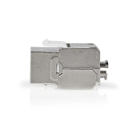 Nedis Keystone | CAT6a | RJ45 Naaras | S/FTP | Metalli | Laatikko
