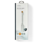 Nedis USB-verkkosovitin | USB 3.2 Gen 1 | 1 Gbps | USB-A Uros | RJ45 Naaras | 0.20 m | Pyöreä | Kullattu | Puhdas kupari | Hopea | Laatikko kannella ja ikkunalla Nedis USB-verkkosovitin | USB 3.2 Gen 1 | 1 Gbps | USB-A Uros | RJ45 Naaras | 0.20 m | Pyöreä | Kullattu | Puhdas kupari | Hopea | Laatikko kannella ja ikkunalla