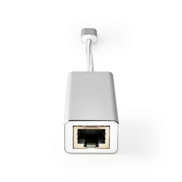 Nedis USB-verkkosovitin | USB 3.2 Gen 1 | 1 Gbps | USB-C™ Uros | RJ45 Naaras | 0.20 m | Pyöreä | Kullattu | Tinattu Kupari | Hopea | Laatikko kannella ja ikkunalla Nedis USB-verkkosovitin | USB 3.2 Gen 1 | 1 Gbps | USB-C™ Uros | RJ45 Naaras | 0.20 m | Pyöreä | Kullattu | Tinattu Kupari | Hopea | Laatikko kannella ja ikkunalla