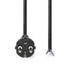 Nedis Pölynimurin virtajohto | 7.00 m | CEE 7/17 | 250 V AC | 16 A | Musta | PVC Nedis Pölynimurin virtajohto | 7.00 m | CEE 7/17 | 250 V AC | 16 A | Musta | PVC