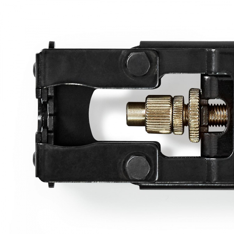 Nedis Antennikaapelin Asennustyökalu | Puristuspihtityökalu | Keltainen / Musta | ABS-Muovi / Teräs