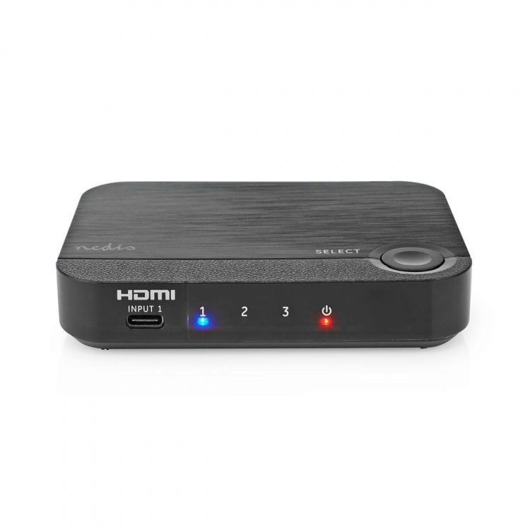 Nedis HDMI ™ Muunnin | 1x USB-C™ / 2x HDMI™ Input | 1x HDMI™ Output | Yksisuuntainen | 4K@60Hz | 18 Gbps | ABS-Muovi | Antrasiitti Nedis HDMI ™ Muunnin | 1x USB-C™ / 2x HDMI™ Input | 1x HDMI™ Output | Yksisuuntainen | 4K@60Hz | 18 Gbps | ABS-Muovi | Antrasiitti
