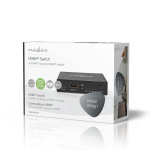 Nedis HDMI ™ Kytkin | 3-Porttinen port(s) | 3x HDMI™ Input | 1x HDMI™ Output | 8K@60Hz | 45 Gbps | Kauko-ohjattu | Alumiini | Antrasiitti Nedis HDMI ™ Kytkin | 3-Porttinen port(s) | 3x HDMI™ Input | 1x HDMI™ Output | 8K@60Hz | 45 Gbps | Kauko-ohjattu | Alumiini | Antrasiitti