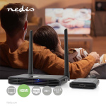 Nedis Langaton HDMI ™ lähetin | Wi-Fi | 2400-5000 MHz | 30m (suora näköyhteys) | Maksimi kuvantarkkuus: Full HD 1080p | 1.65 Gbps | ABS-Muovi | Harmaa Nedis Langaton HDMI ™ lähetin | Wi-Fi | 2400-5000 MHz | 30m (suora näköyhteys) | Maksimi kuvantarkkuus: Full HD 1080p | 1.65 Gbps | ABS-Muovi | Harmaa