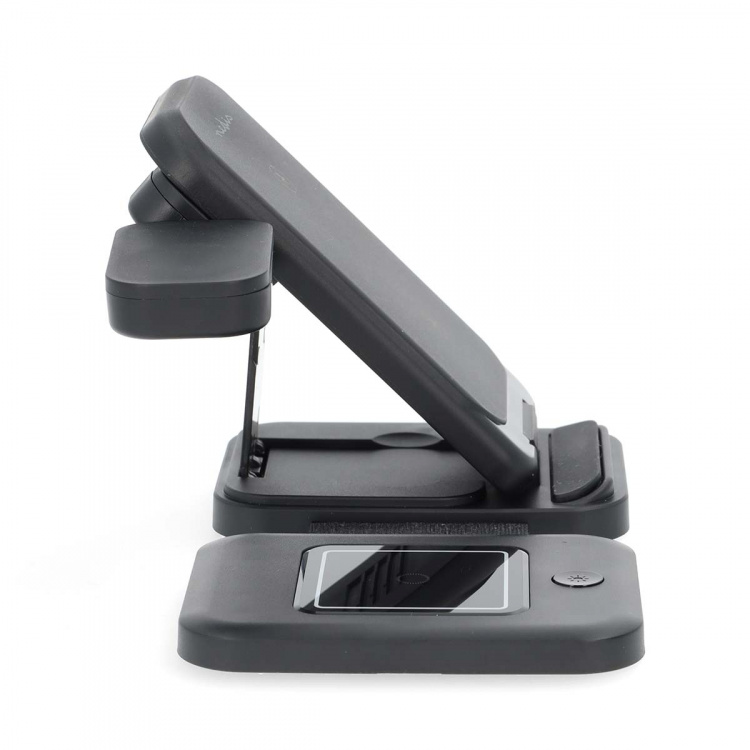 Nedis Langaton laturi | 3-in-1 | 15 W | LED-merkkivalo käytössä | Sisältää kaapelin | USB-A / USB-C™ | 1.00 m Nedis Langaton laturi | 3-in-1 | 15 W | LED-merkkivalo käytössä | Sisältää kaapelin | USB-A / USB-C™ | 1.00 m