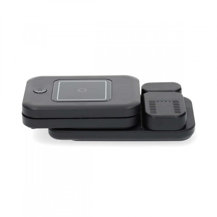 Nedis Langaton laturi | 3-in-1 | 15 W | LED-merkkivalo käytössä | Sisältää kaapelin | USB-A / USB-C™ | 1.00 m Nedis Langaton laturi | 3-in-1 | 15 W | LED-merkkivalo käytössä | Sisältää kaapelin | USB-A / USB-C™ | 1.00 m