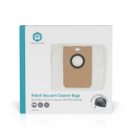 Nedis Pölypussi | 5 kpl | Mikrokuitu | Eniten myyty: Nedis® WIFIVCL002CBK | Valkoinen