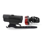 Nedis Polkupyörän Valaisin | Paristokäyttöinen | 5 V DC | 3 W | Paristot sisältyvät | Ladattava | 400 lm | 4.5 lm | 100 m | 110 °