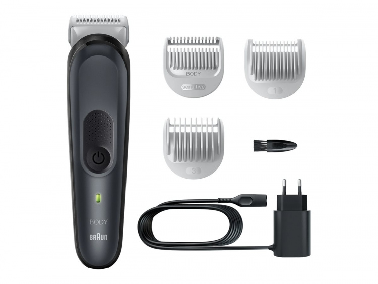 Braun Gray/Black Body Trimmer BG3340