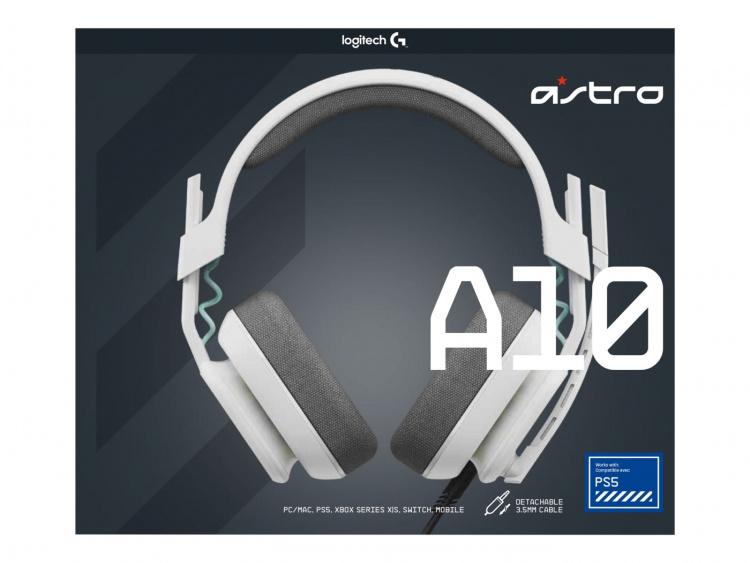Astro Gaming A10 Gen 2 Kabelheadset Vit Astro Gaming A10 Gen 2 Kabelheadset Vit