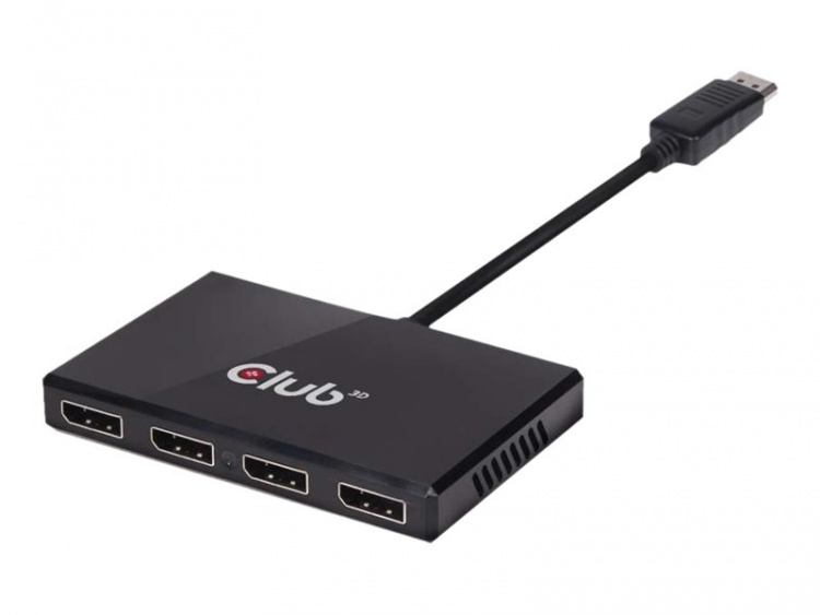 Club 3D MST Hub 1x DisplayPort -> 4x DisplayPort Club 3D MST Hub 1x DisplayPort -> 4x DisplayPort