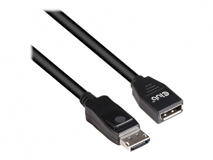Club 3D 20-polig DisplayPort hona -> 20-polig DisplayPort hane hasp 3 m Club 3D 20-polig DisplayPort hona -> 20-polig DisplayPort hane hasp 3 m