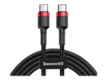 Baseus Cafule USB 2.0 USB Type-C cable 1m Black Red Baseus Cafule USB 2.0 USB Type-C cable 1m Black Red
