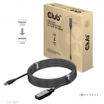 Club 3D USB 3.2 Gen1 Active Repeater Cable 5m M/F 28AWG Club 3D USB 3.2 Gen1 Active Repeater Cable 5m M/F 28AWG
