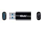 Club 3D USB 3.2 Gen 1 USB-C-adapter Svart