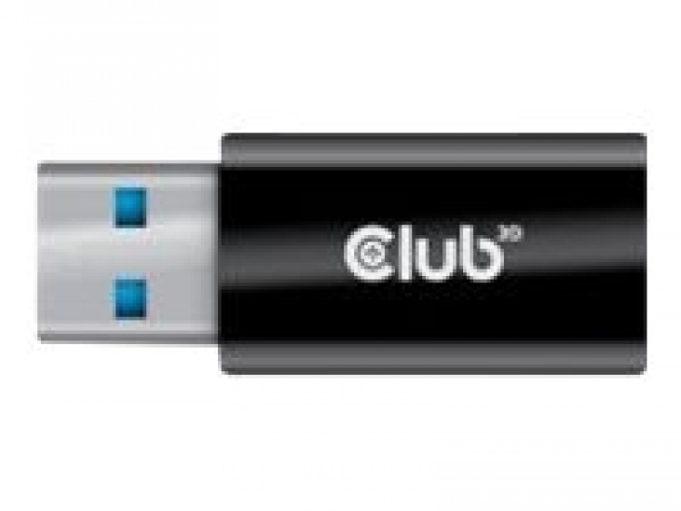 Club 3D USB 3.2 Gen 1 USB-C-adapter Svart