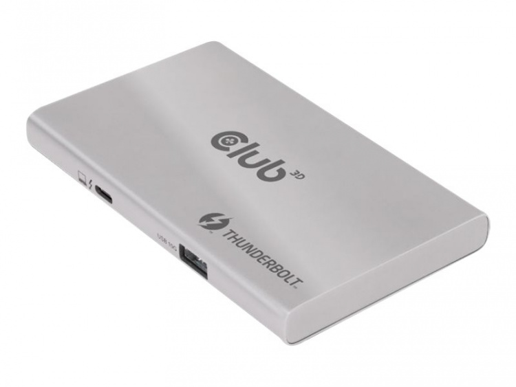 Club 3D Thunderbolt 4 Portable 5-in-1 Hub with Smart Power Dockingstation